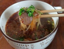 牛肉粉丝汤,温暖滋味，营养满分